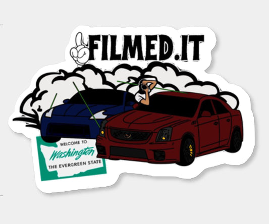 “IFILMED.IT” LARGE sticker